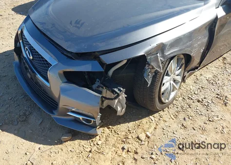 2015 Infiniti Q50 Premium из США, поврежденный, VIN JN1BV7AP3FM358244